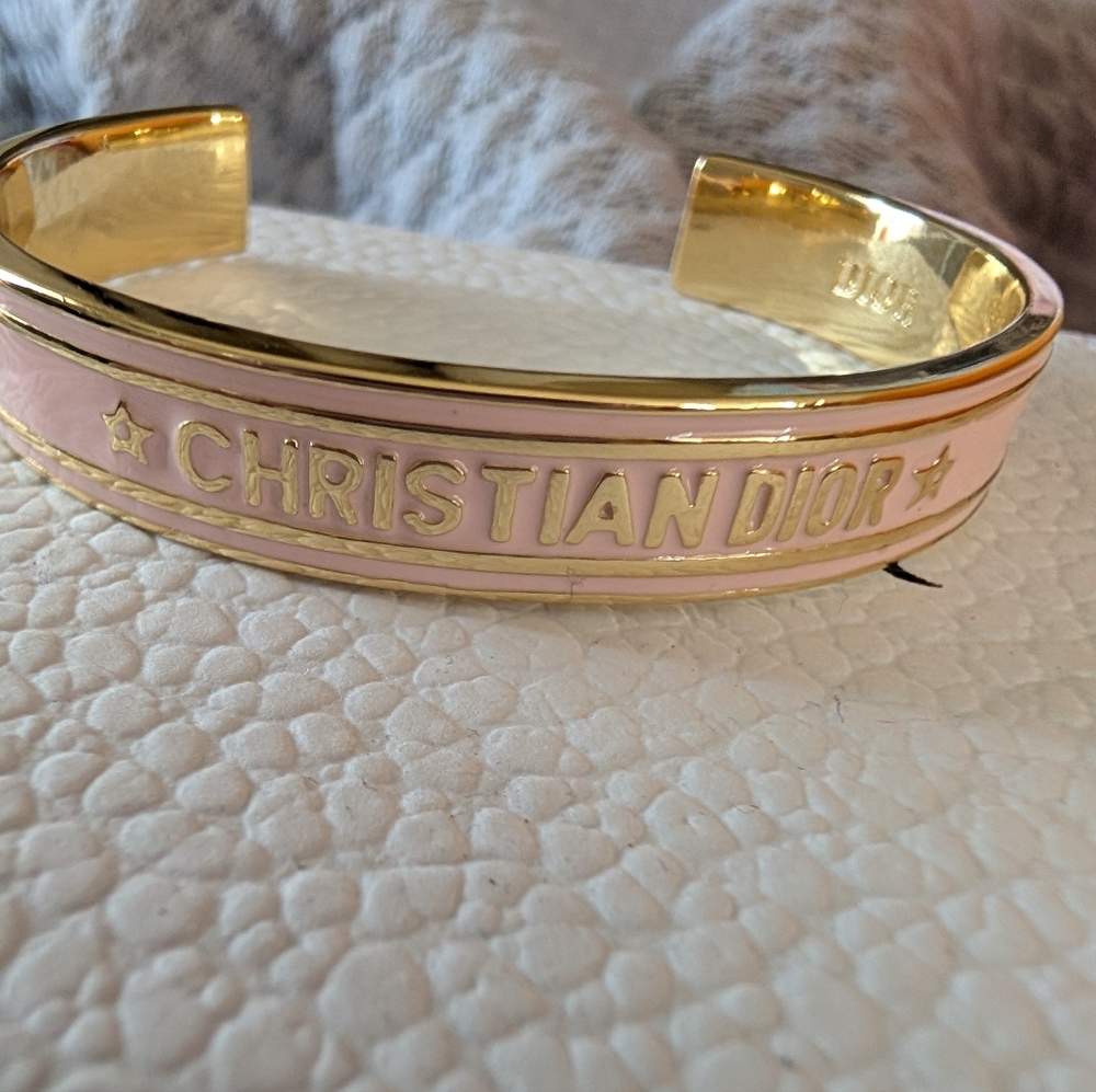 Dior Gold-Tone Bangle